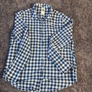 J. crew Gingham women’s button up
